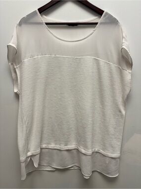 4 for $25 🤍 George Layered Chiffon Hem Top (Size 3X) 🤍